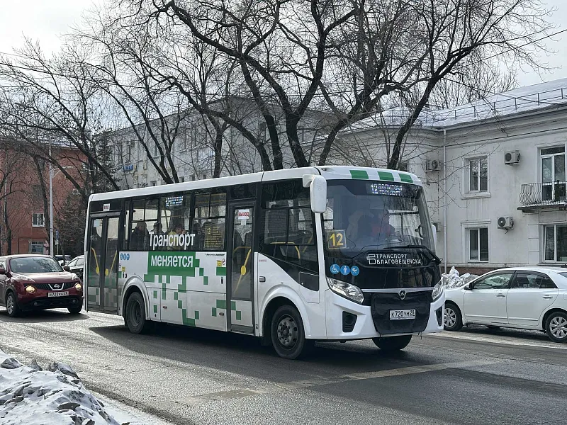 В&nbsp;Благовещенск Амурской области поступят 24&nbsp;экологичных автобуса