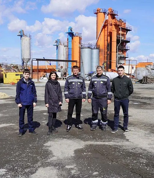 В&nbsp;Ульяновской области студенты побывали на&nbsp;асфальтобетонном заводе