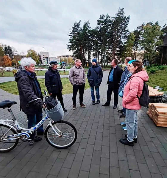 В&nbsp;подмосковном городе Черноголовке благоустроили площадь