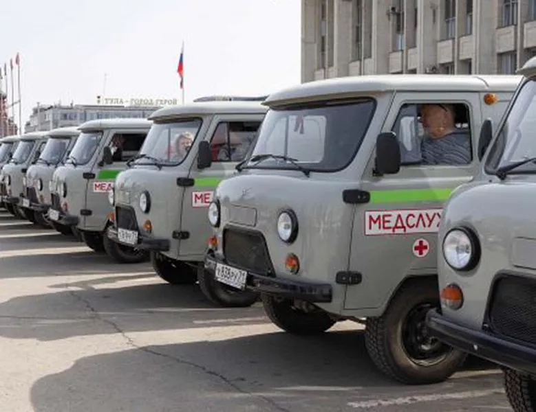 В&nbsp;Тульской области обновят автопарк первичного звена здравоохранения