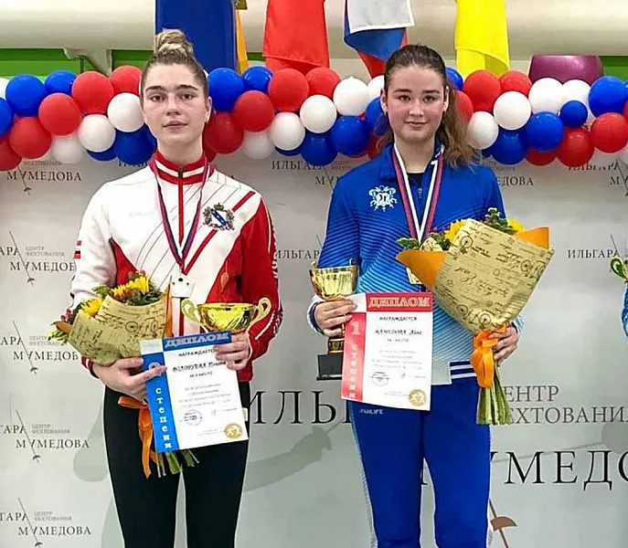 Спортсменки Московской области завоевали медали соревнований по&nbsp;фехтованию