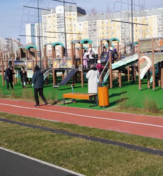 В&nbsp;Нижневартовске открыли новый участок бульвара на&nbsp;набережной