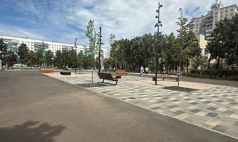 В&nbsp;Челябинске благоустроили Курчатовский парк