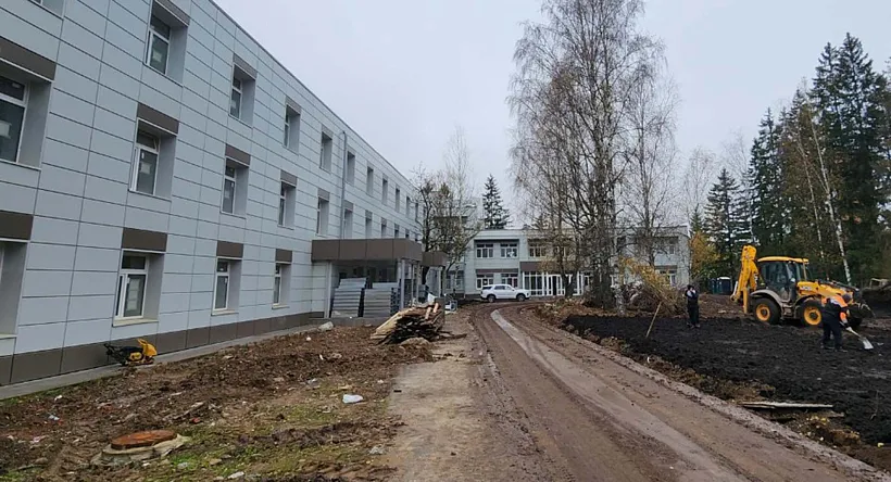 Ремонт больницы в&nbsp;подмосковном селе Осташево завершат до&nbsp;конца года