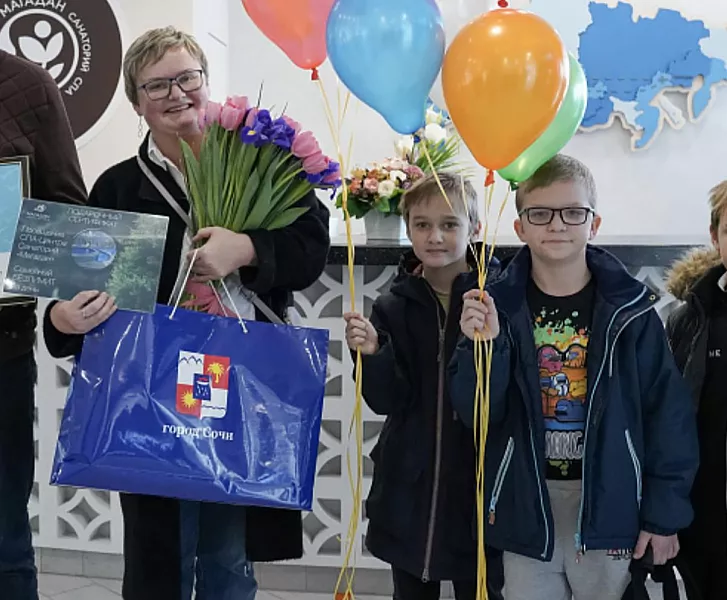 В&nbsp;Сочи торжественно встретили миллионного туриста