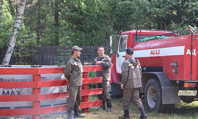 В&nbsp;Удмуртии определили лучшего лесного пожарного региона