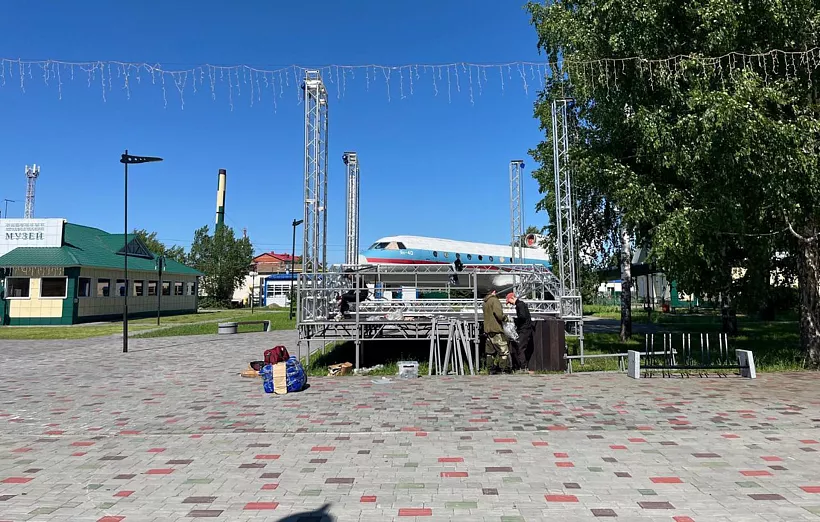В&nbsp;селе Первомайском Томской области появилась новая сцена