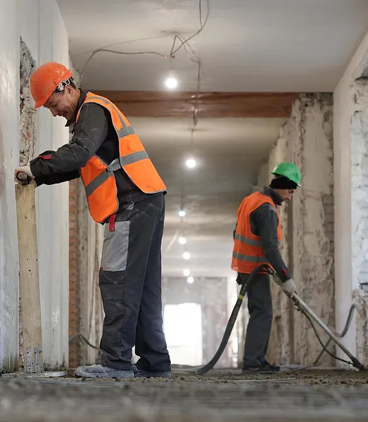 В&nbsp;станице Котляревской в&nbsp;КБР стартовал капитальный ремонт школы № 8