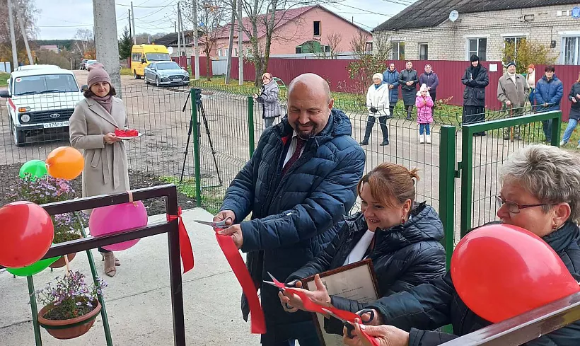 В&nbsp;калужском селе Ильинском открыли медицинский пункт