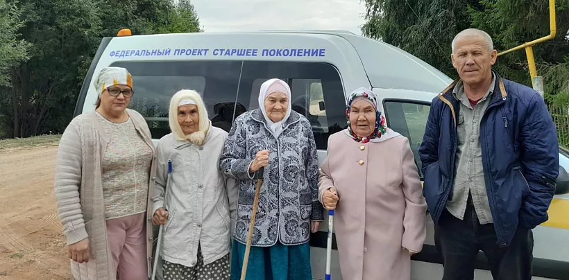 Пожилые сельчане из&nbsp;Азнакаевского района Татарстана прошли медобследования