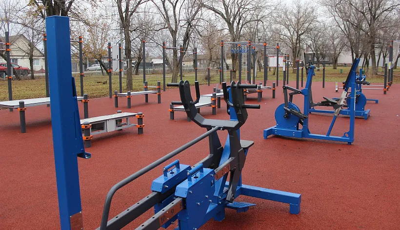 В&nbsp;селе Приволжье Самарской области открыли новую спортивную площадку