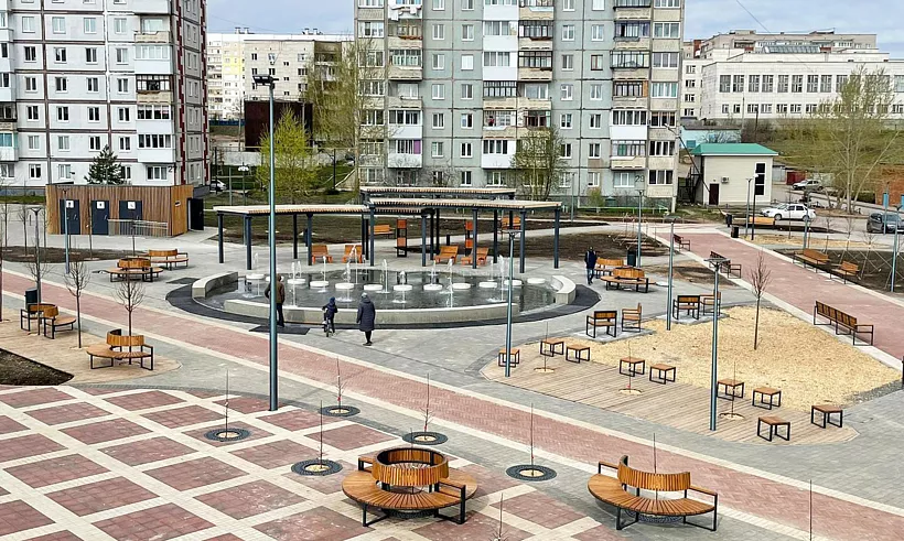 В&nbsp;башкирском городе Октябрьском открыли современный парк