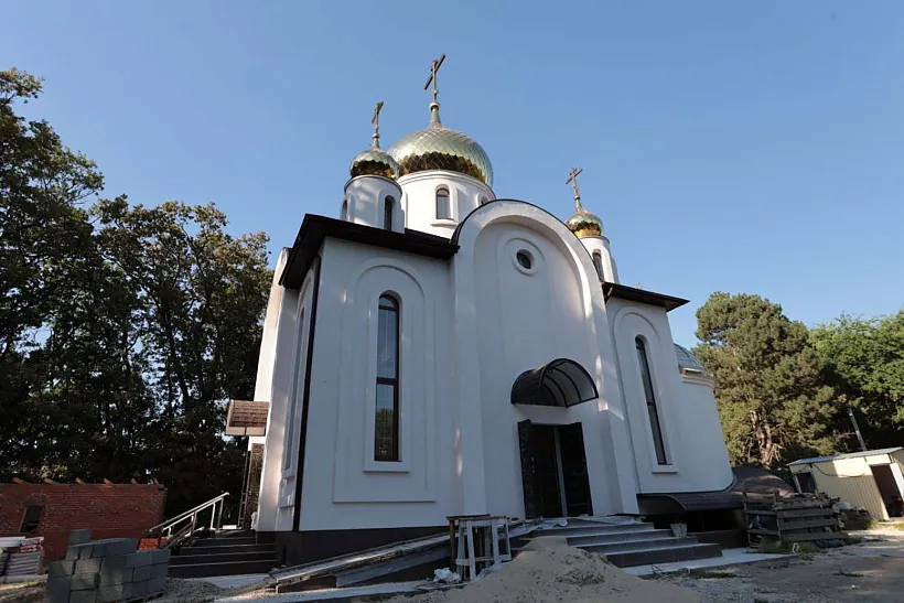 В&nbsp;краснодарском поселке Виноградном продолжают обновлять парк