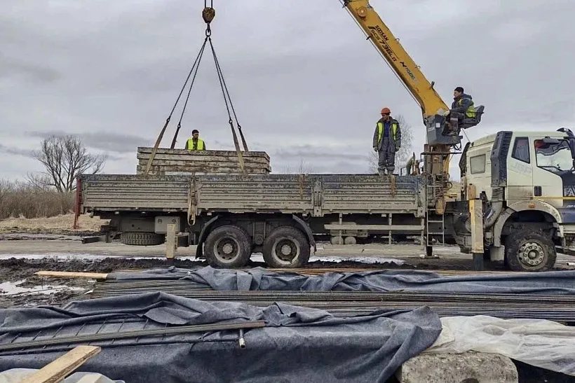 В&nbsp;Рязанской области начался ремонт моста через реку Роговую