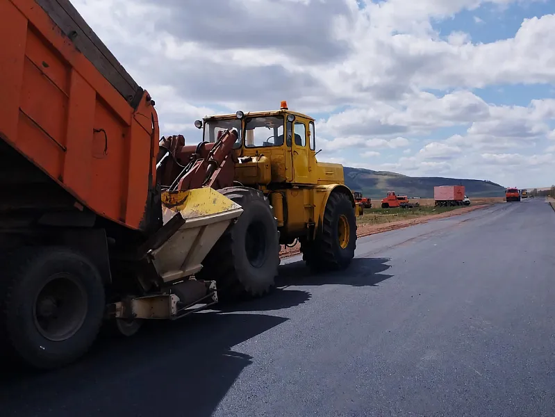 В&nbsp;Красноярском крае начали ремонтировать дорогу Енисей&nbsp;&mdash; Шира