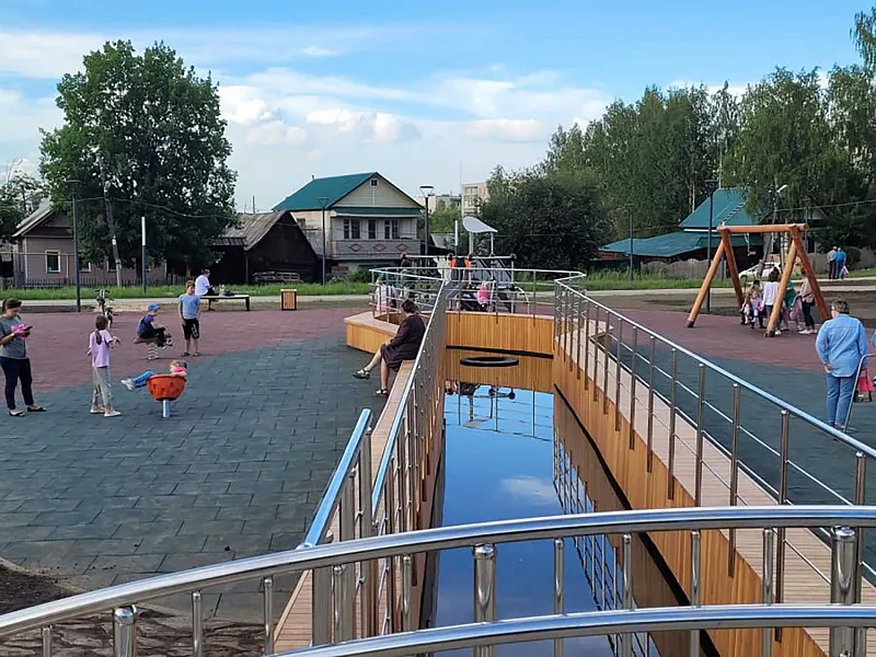 Новую дорогу в&nbsp;отдаленный район открыли в&nbsp;Кировграде Свердловской области