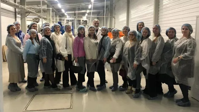 Подмосковные бизнес-леди узнали про производство монастырских продуктов