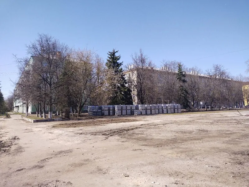 В&nbsp;подмосковном городе Жуковском благоустраивают бульвар Маяковского
