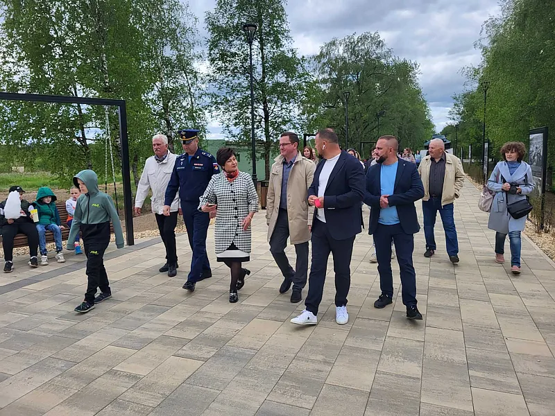 В&nbsp;поселке Новый Учхоз Ленинградской области открыли &laquo;Танковую аллею&raquo;