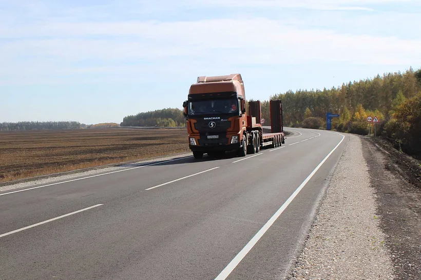 В&nbsp;Пензенской области обновили участок дороги Поим&nbsp;&mdash; Башмаково&nbsp;&mdash; Земетчино