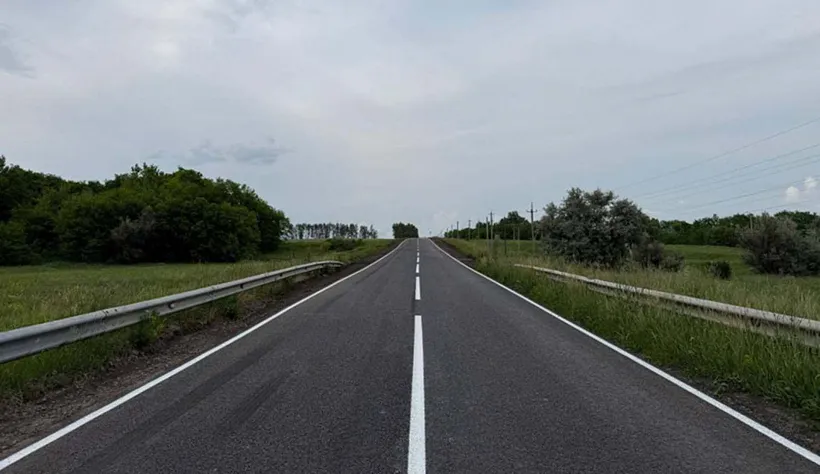В&nbsp;Белгородской области отремонтировали дорогу возле села Коровино
