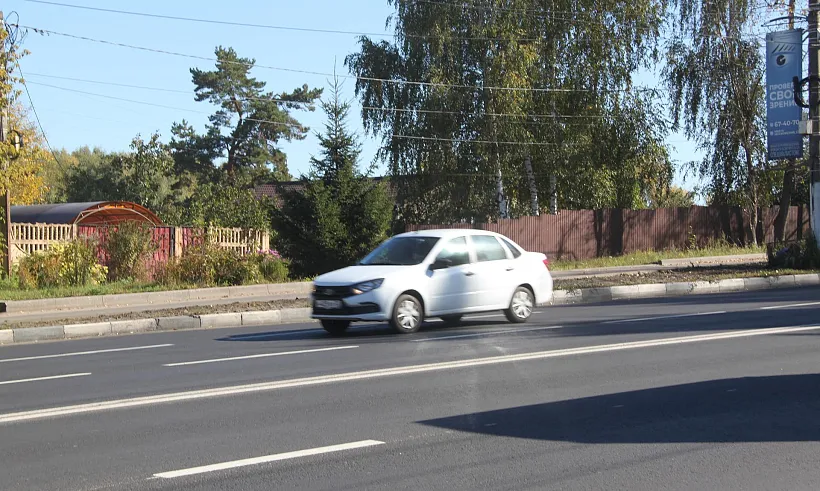 В&nbsp;Брянске отремонтировали участок улицы Бежицкой