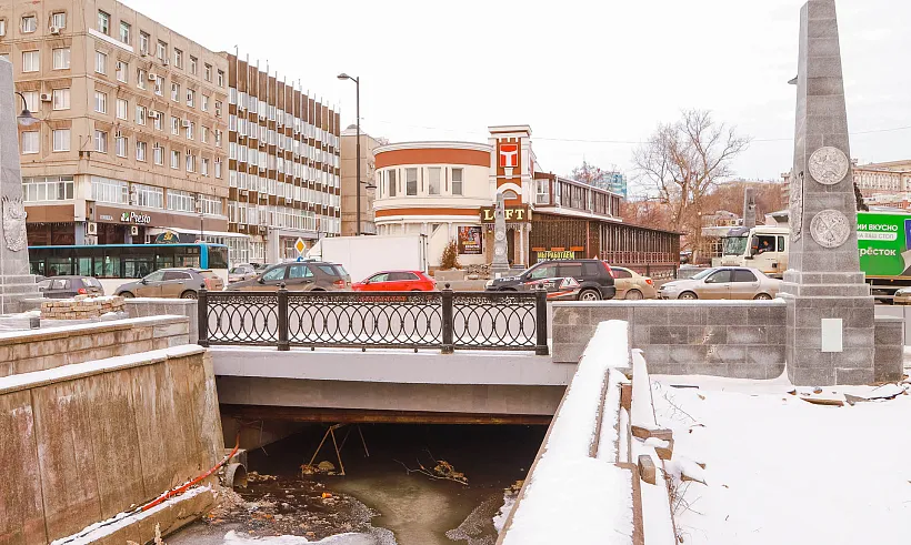 В&nbsp;Липецке реконструировали мост на&nbsp;Советской улице