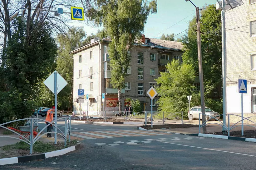 В&nbsp;Рязани отремонтировали улицу Дачную