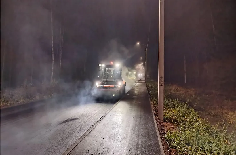 В&nbsp;Иванове завершают ремонт Дуниловского шоссе