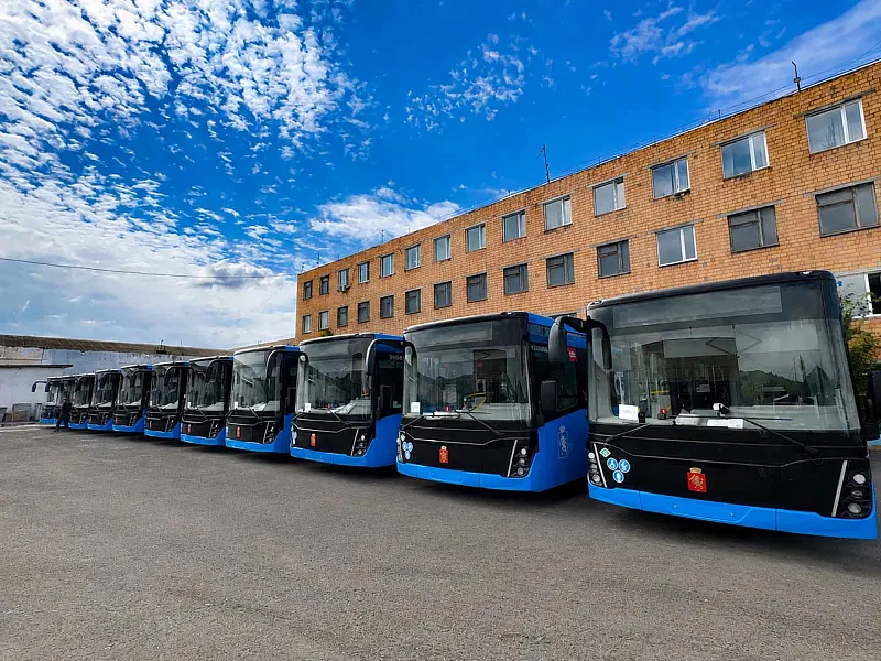 В&nbsp;Красноярск поступило еще&nbsp;20&nbsp;экологичных автобусов