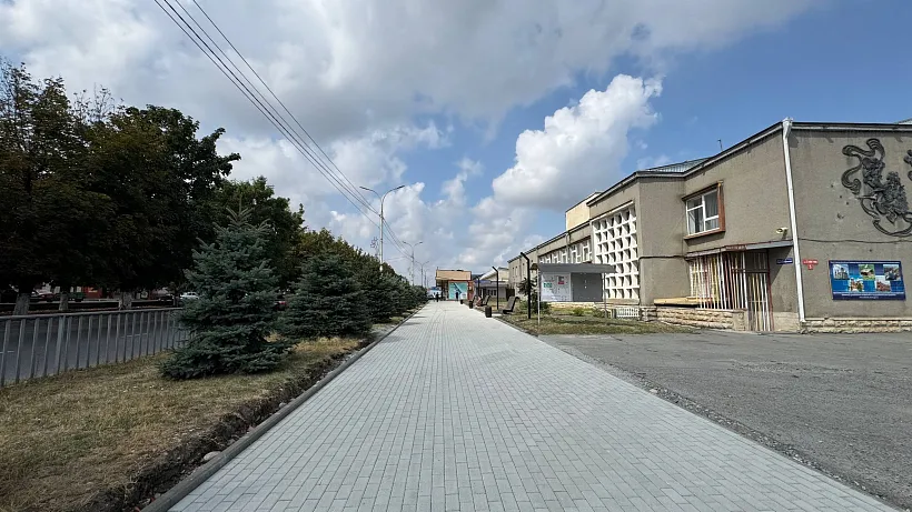 В&nbsp;городе Ардоне в&nbsp;Северной Осетии благоустроили пешеходные зоны