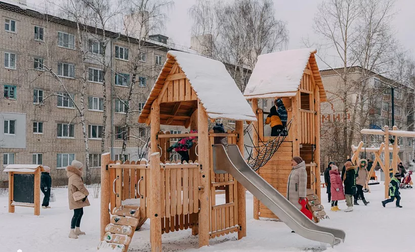 Детский городок создали в&nbsp;Арзамасе Нижегородской области