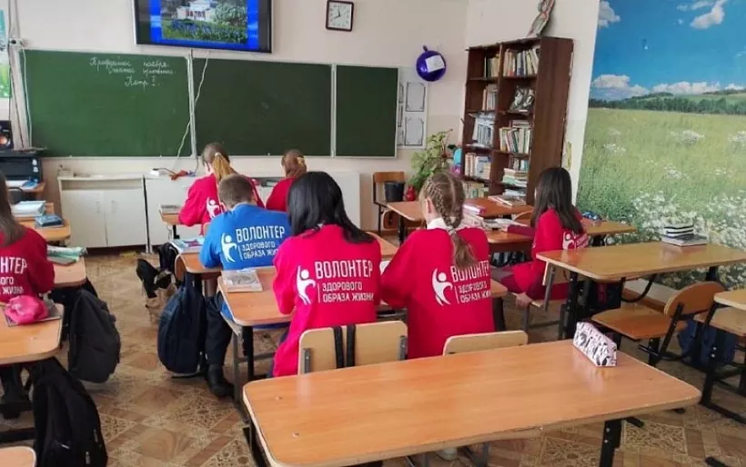 В&nbsp;Забайкалье 800&nbsp;школьников стали волонтерами здорового образа жизни