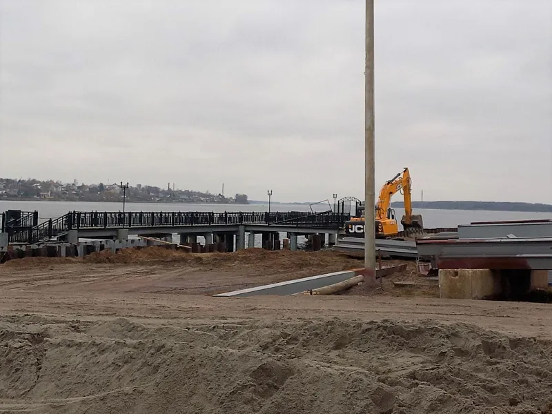 В&nbsp;Костроме выполнено более половины работы по&nbsp;укреплению набережной Волги