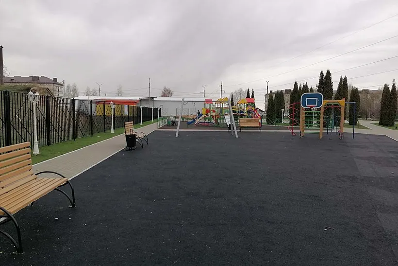 В&nbsp;Залегощенском районе Орловской области благоустроили сквер Победы