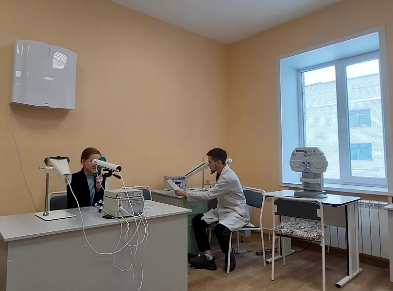 В&nbsp;Чувашии дети проходят аппаратное лечение офтальмологических заболеваний