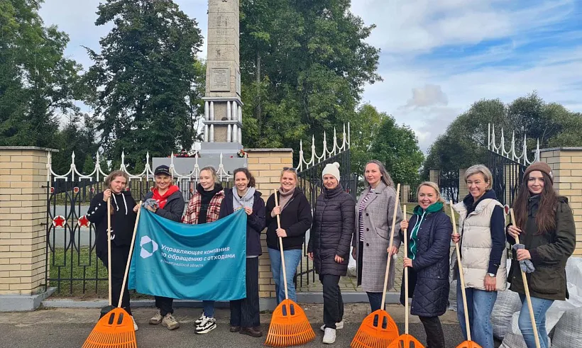 В&nbsp;городе Отрадное Ленинградской области провели субботник