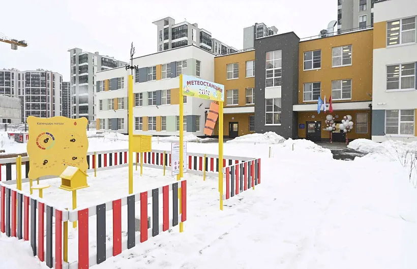 В&nbsp;Приморском районе Петербурга построили детский сад