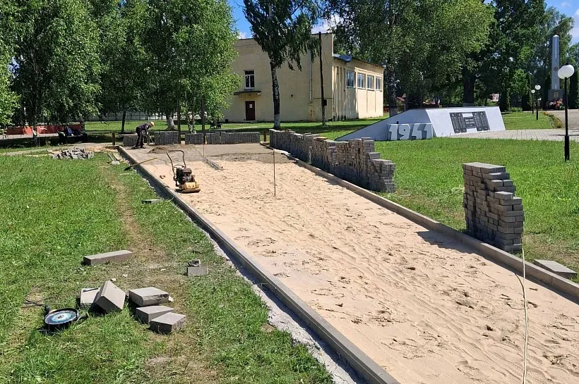 В&nbsp;поселке Еленском Калужской области благоустроят Аллею Славы