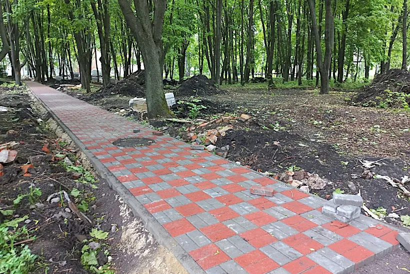 В&nbsp;тамбовском городе Моршанске благоустраивают парк