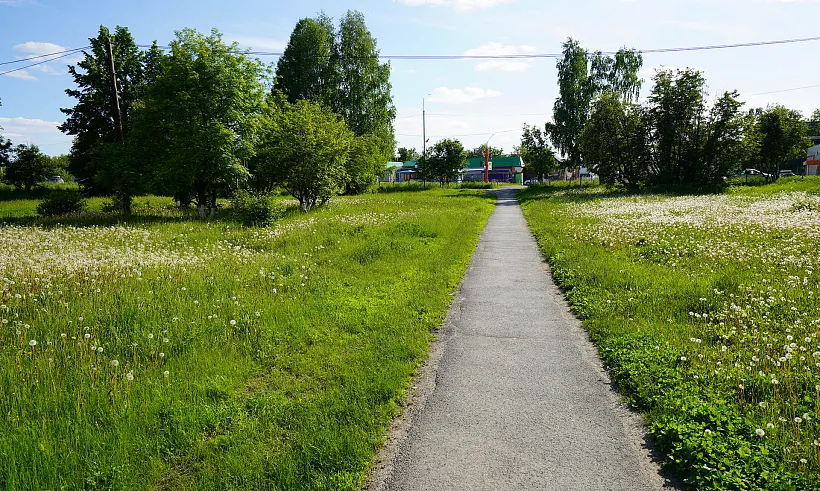 В&nbsp;кузбасском поселке Металлплощадка приступили к&nbsp;реконструкции Парка Победы