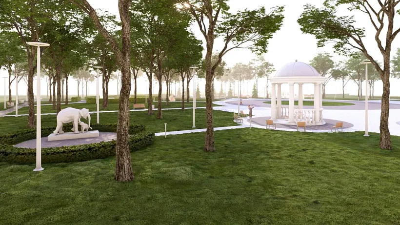 В&nbsp;Чапаевске Самарской области благоустроят сквер у&nbsp;Дворца культуры