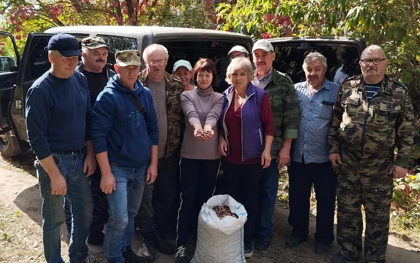 В&nbsp;Орловской области собрали 840&nbsp;килограммов желудей