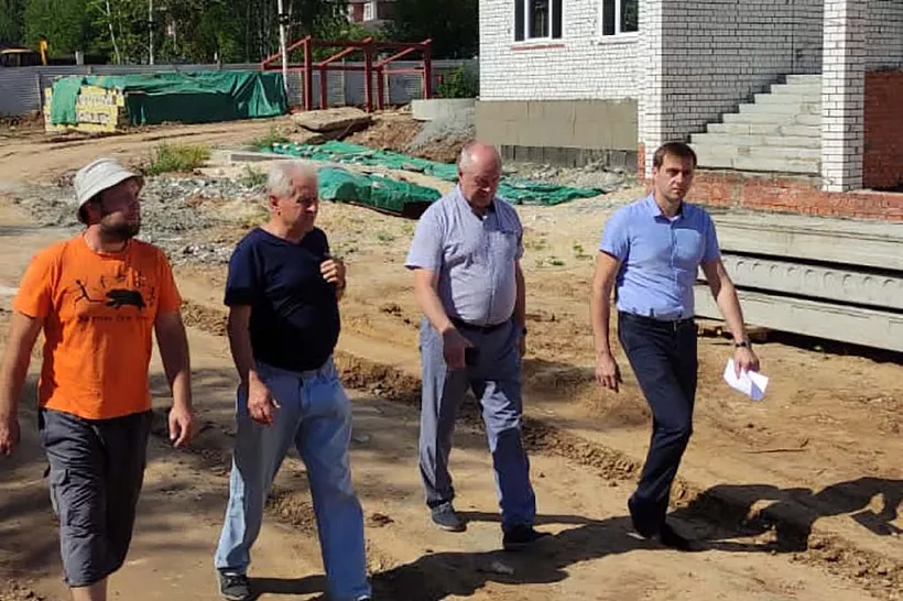 В&nbsp;Приокском районе Нижнего Новгорода строится новый детский сад