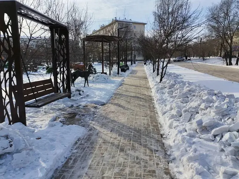 Сквер в&nbsp;Хабаровске привели в&nbsp;порядок по&nbsp;просьбе горожан