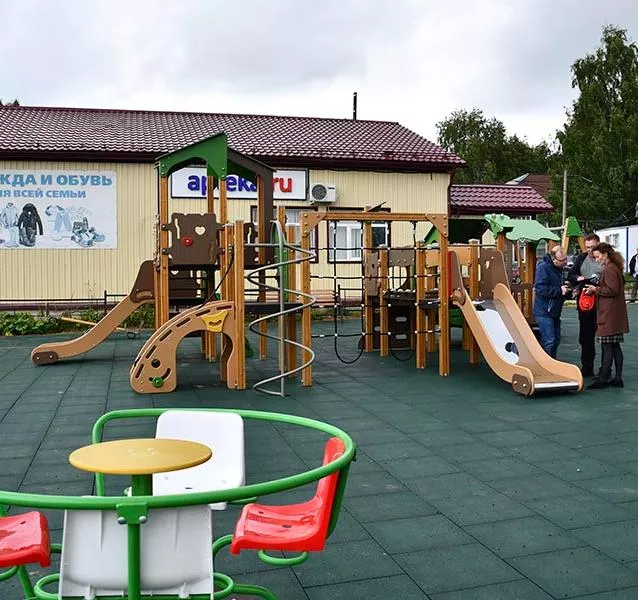 В&nbsp;селе Усть-Кулом Республики Коми открыли детскую игровую территорию