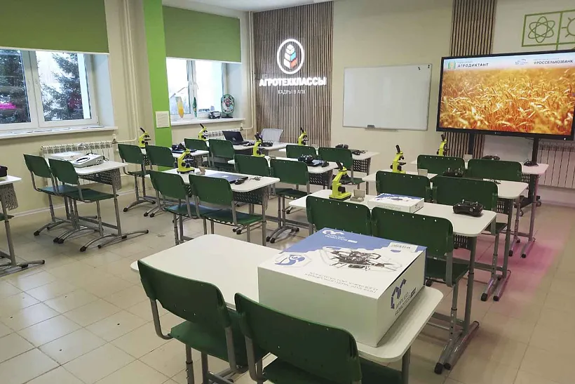 В&nbsp;школе села Володино в&nbsp;Томской области открылся агротехкласс