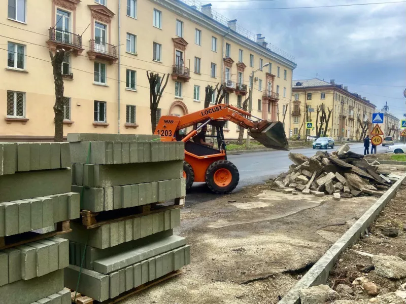 В&nbsp;Ангарске Иркутской области продолжается ремонт на&nbsp;улице Файзулина