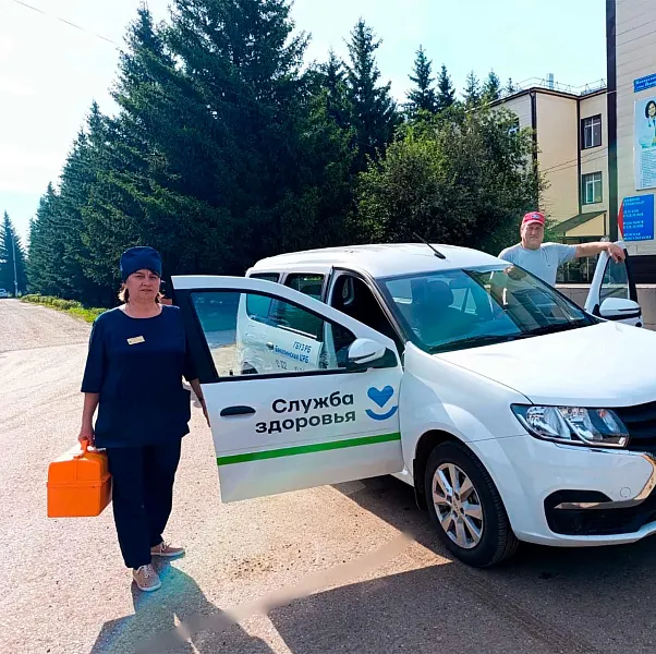 Новые автомобили получила больница в&nbsp;башкирском селе Бакалы