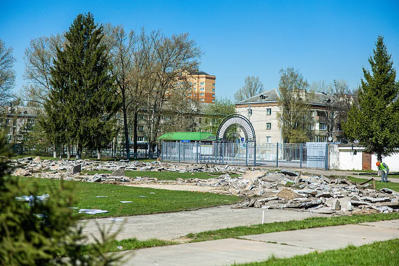 В&nbsp;подмосковном Чехове реконструируют стадион &laquo;Гидросталь&raquo;